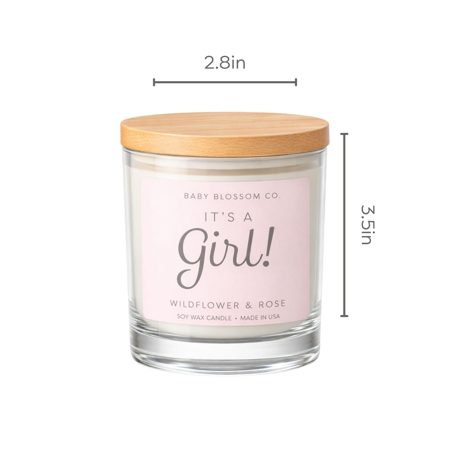 It's a Girl! Candle