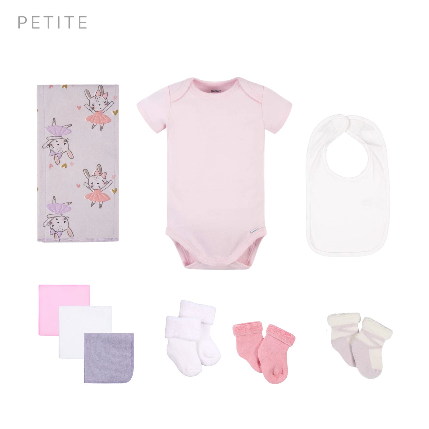 Bunny Ballerina Baby Girl Gift Box Bouquets