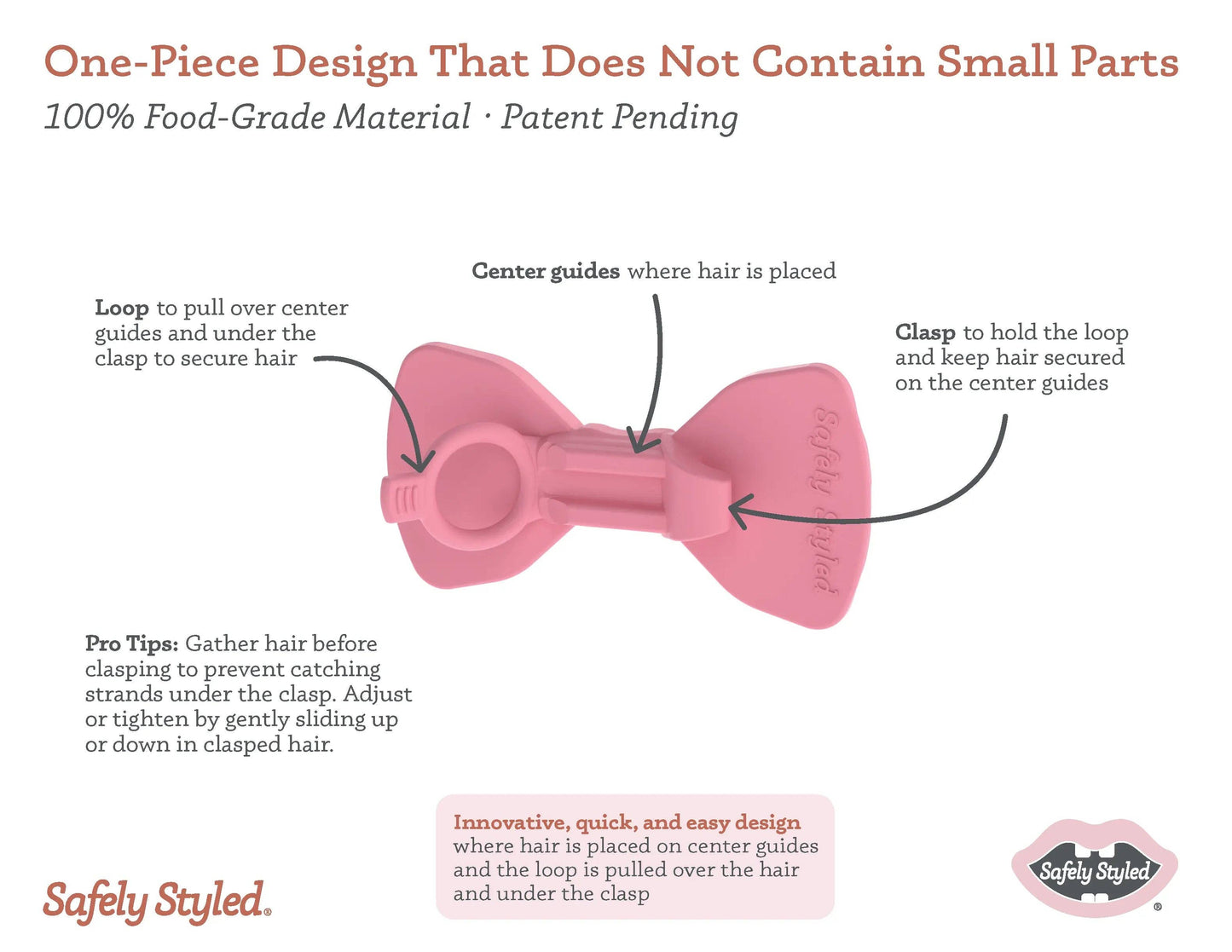Safely Styled Hair Bow