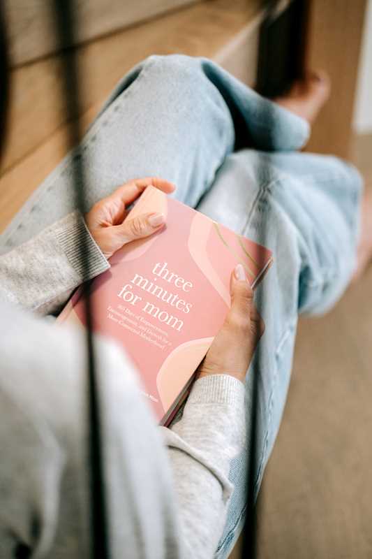Three Minutes for Mom Book
