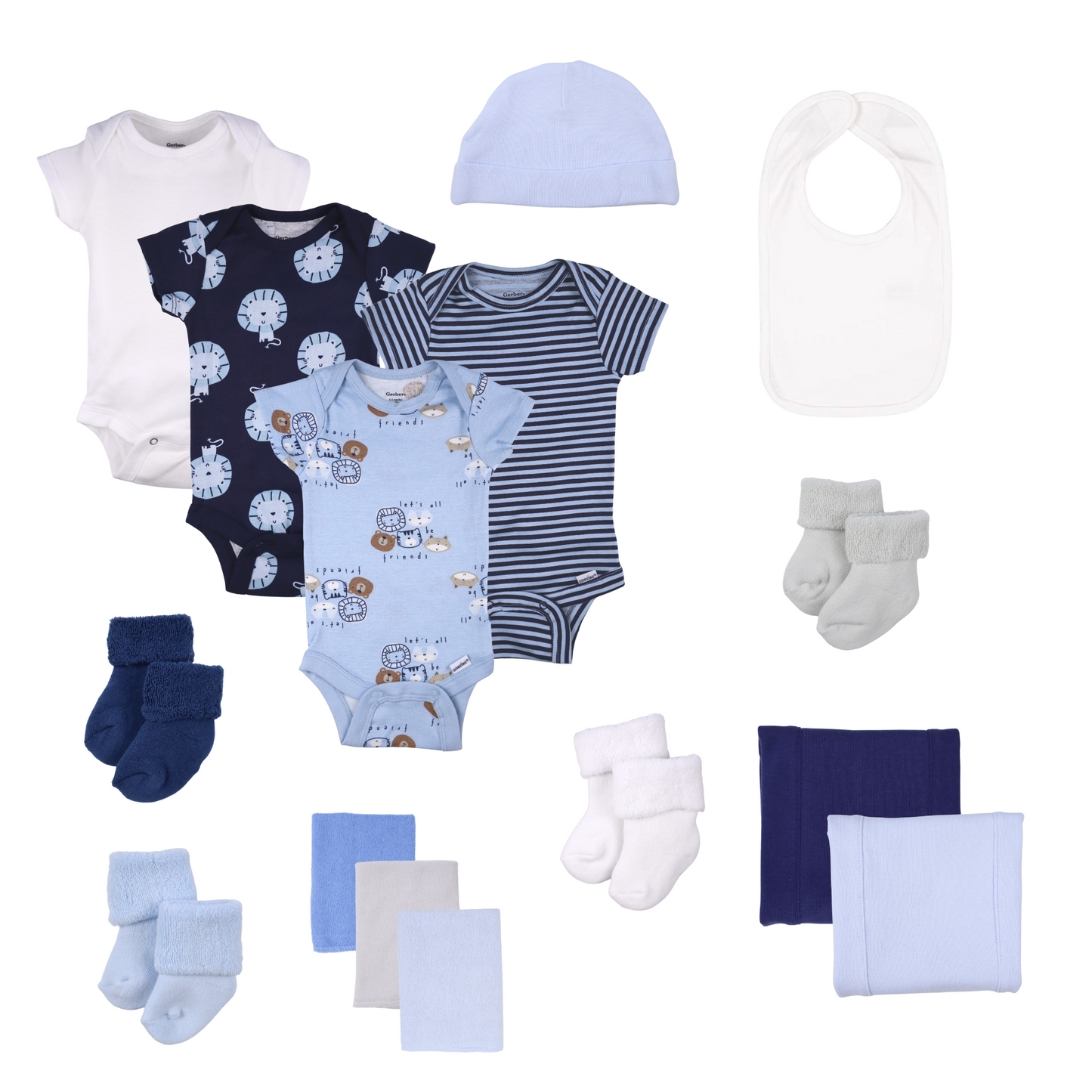 Little Boy Blue Baby Gift Basket Collection