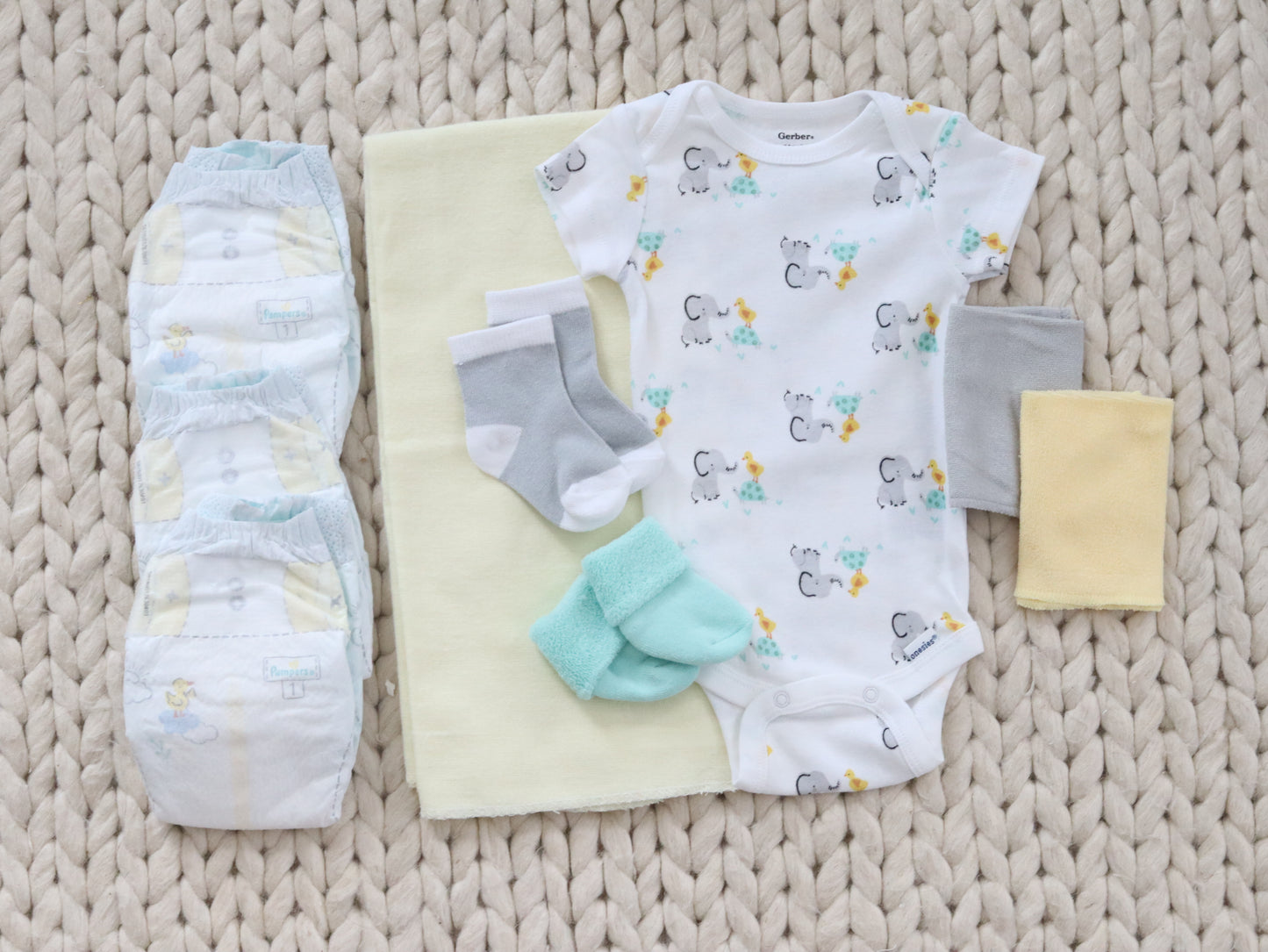 Baby Animals Baby Gift Set