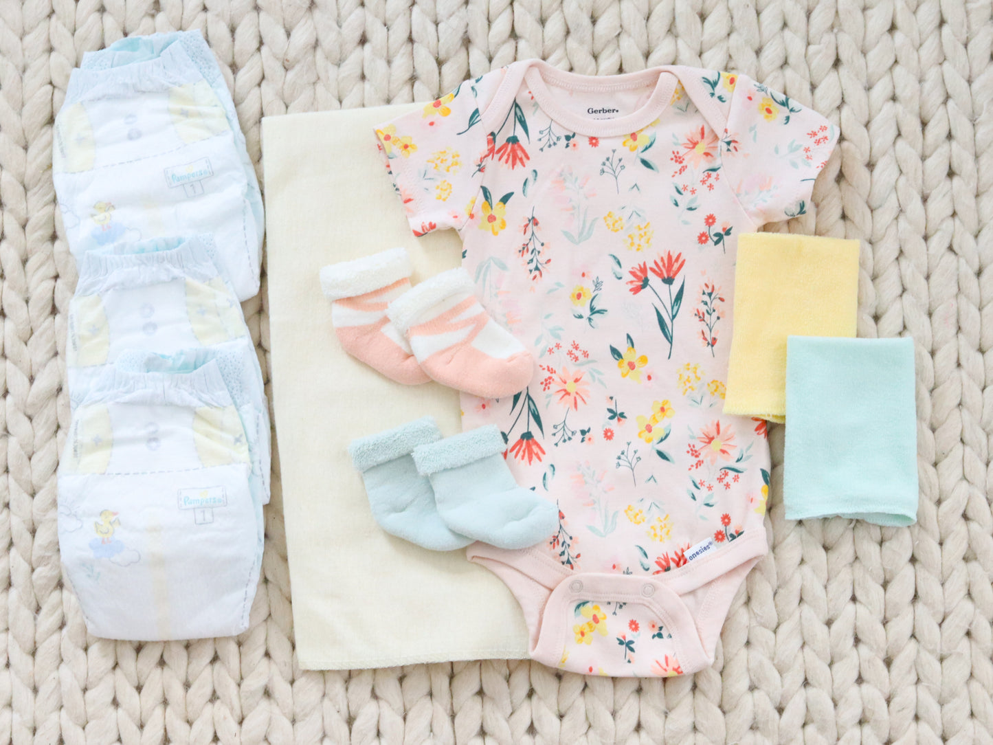 Wildflower Garden Baby Gift Bouquet Collection