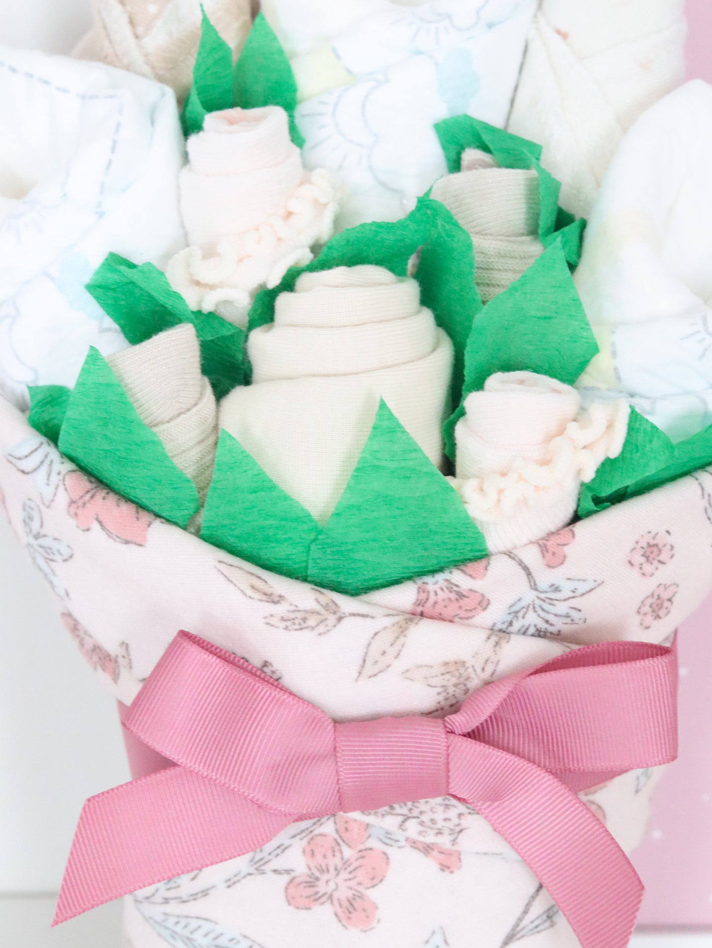 Heirloom Garden Baby Girl Gift Bouquets