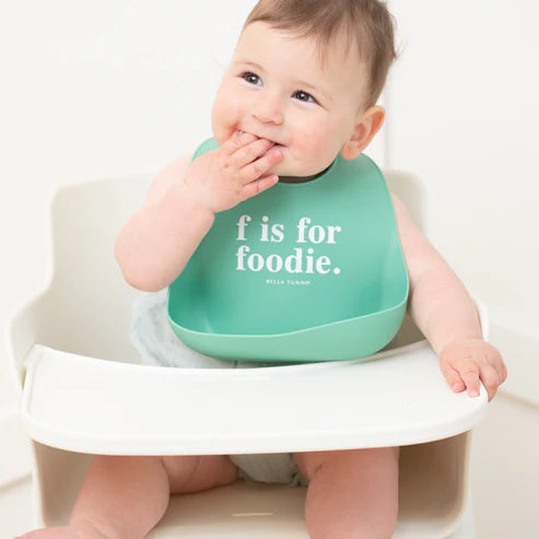 F is for Foodie Bib