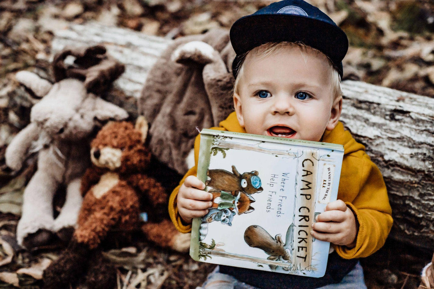 Camp Cricket Board Book - Baby Blossom Company