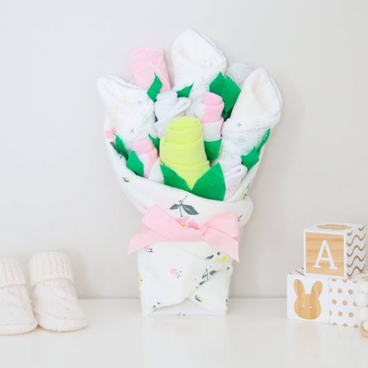 Citrus Floral Baby Gift Set - Baby Blossom Company