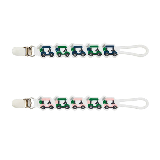 Golf Cart Silicone Paci Strap - Baby Blossom Company