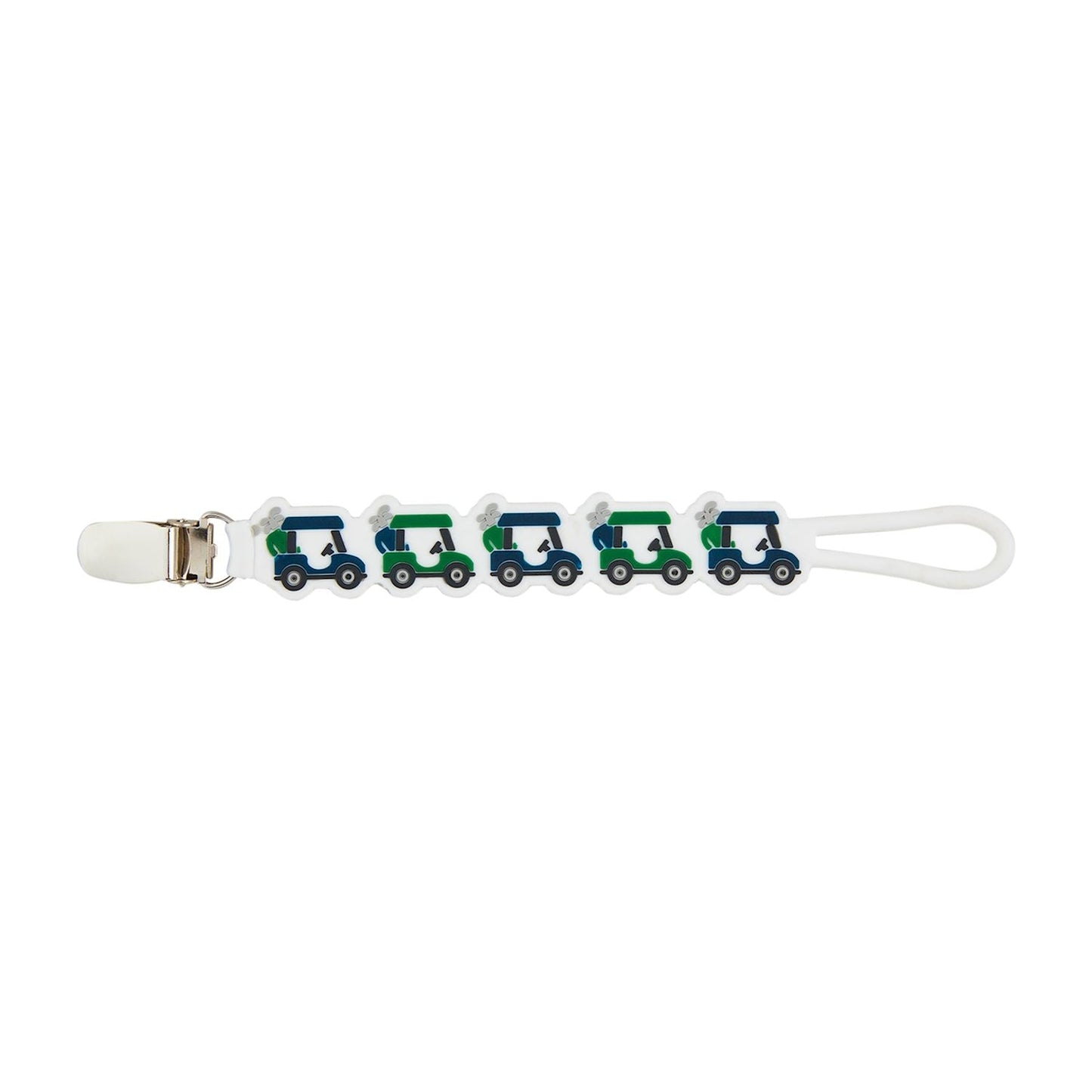 Golf Cart Silicone Paci Strap - Baby Blossom Company