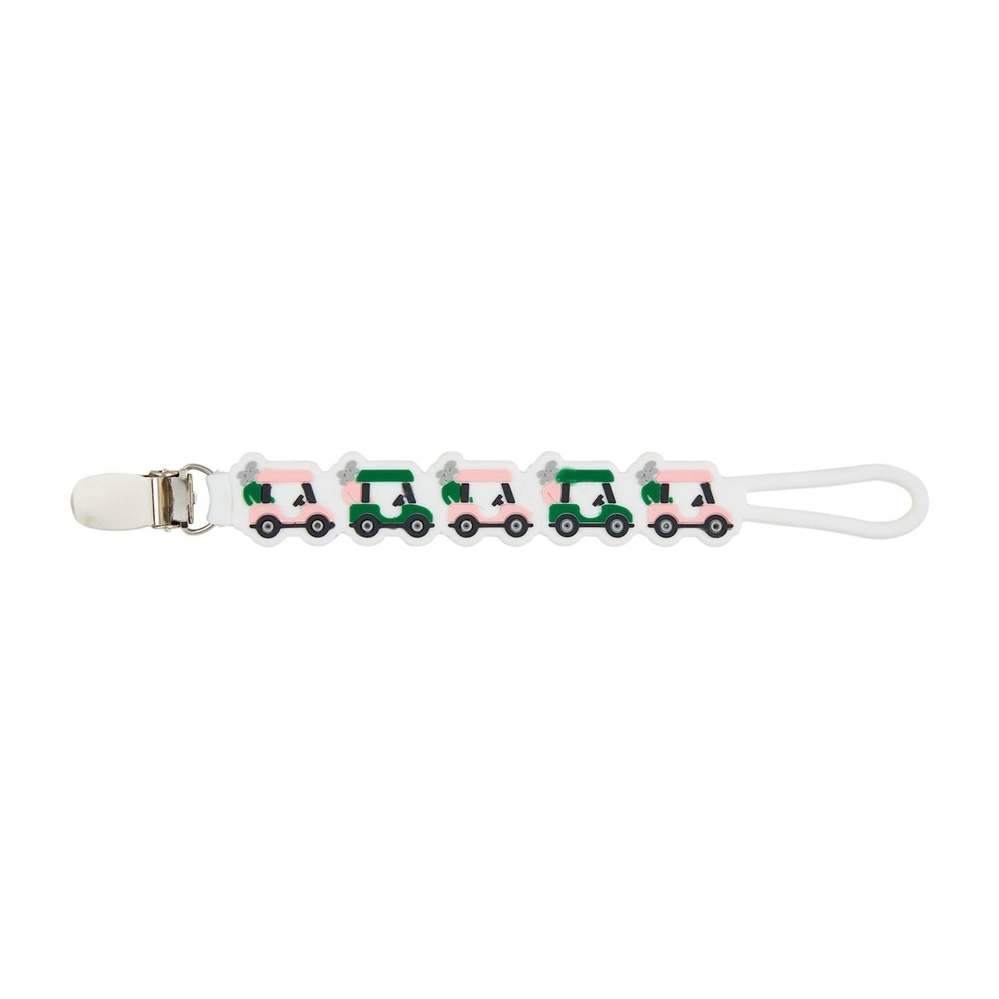 Golf Cart Silicone Paci Strap - Baby Blossom Company