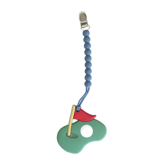 Golf Silicone Clip-On Teether - Baby Blossom Company