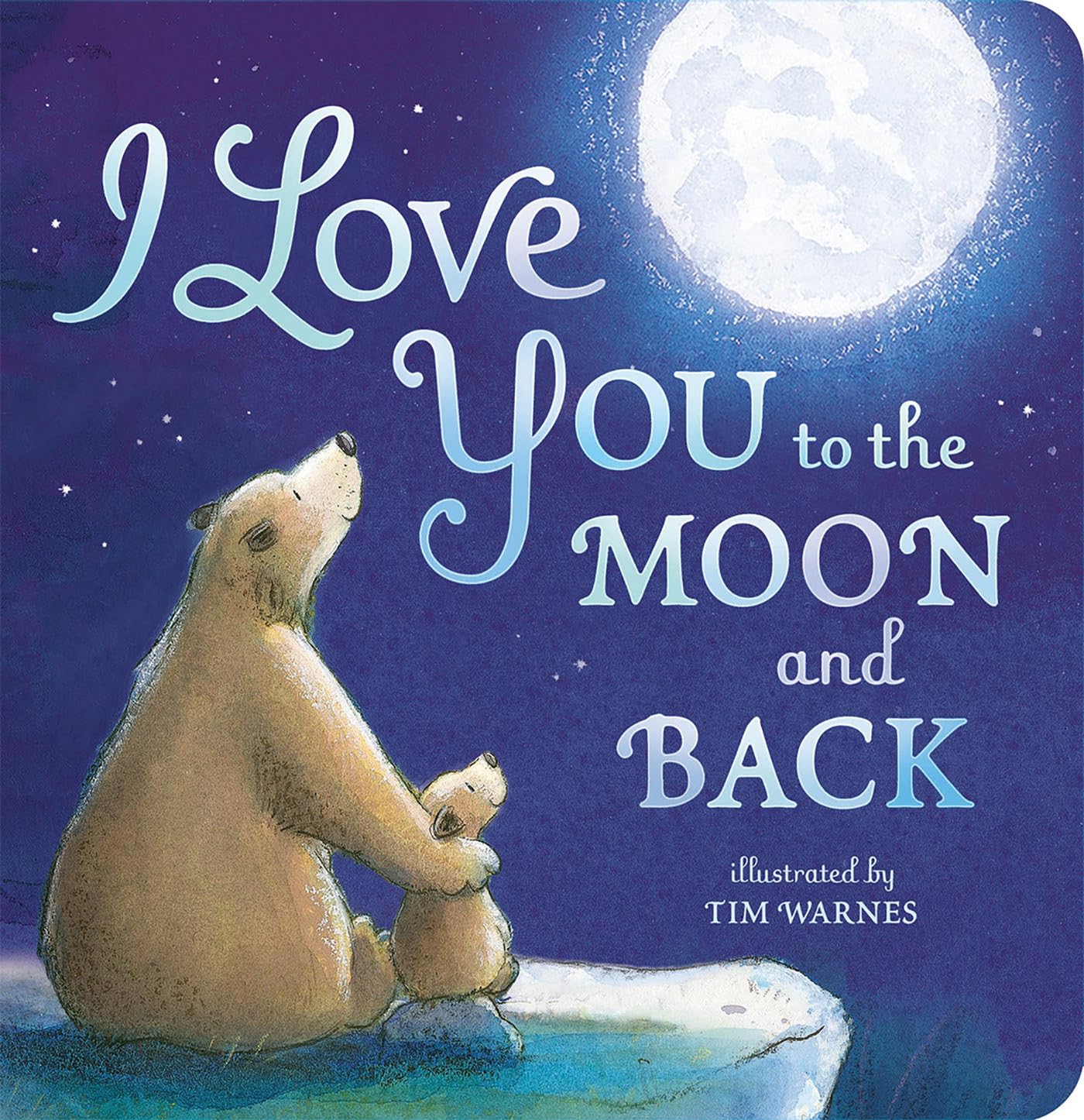 I Love You to the Moon and Back Board Book - Baby Blossom Company