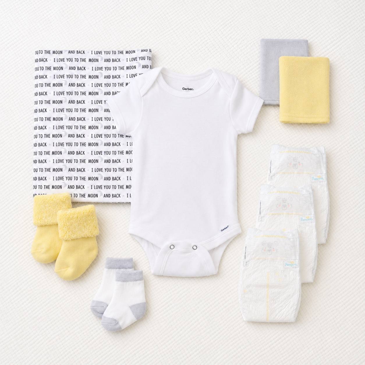 Moon & Back Newborn Baby Gift Set