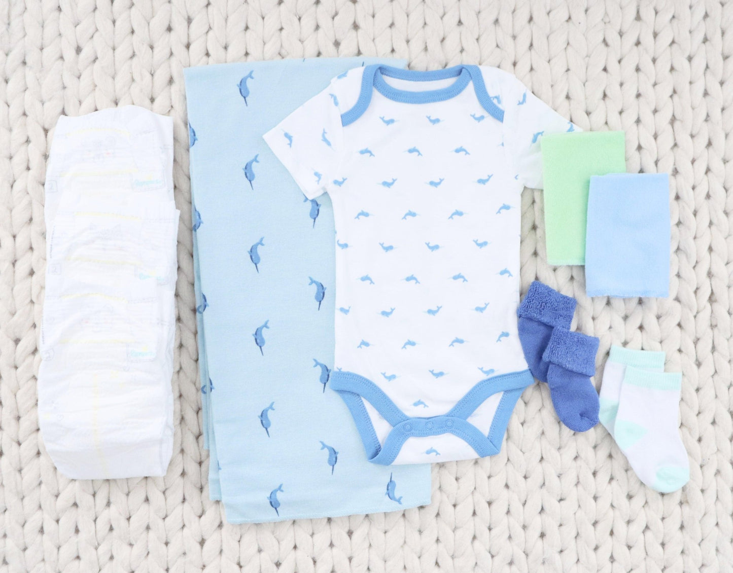 Narwhal Baby Gift Set - Baby Blossom Company