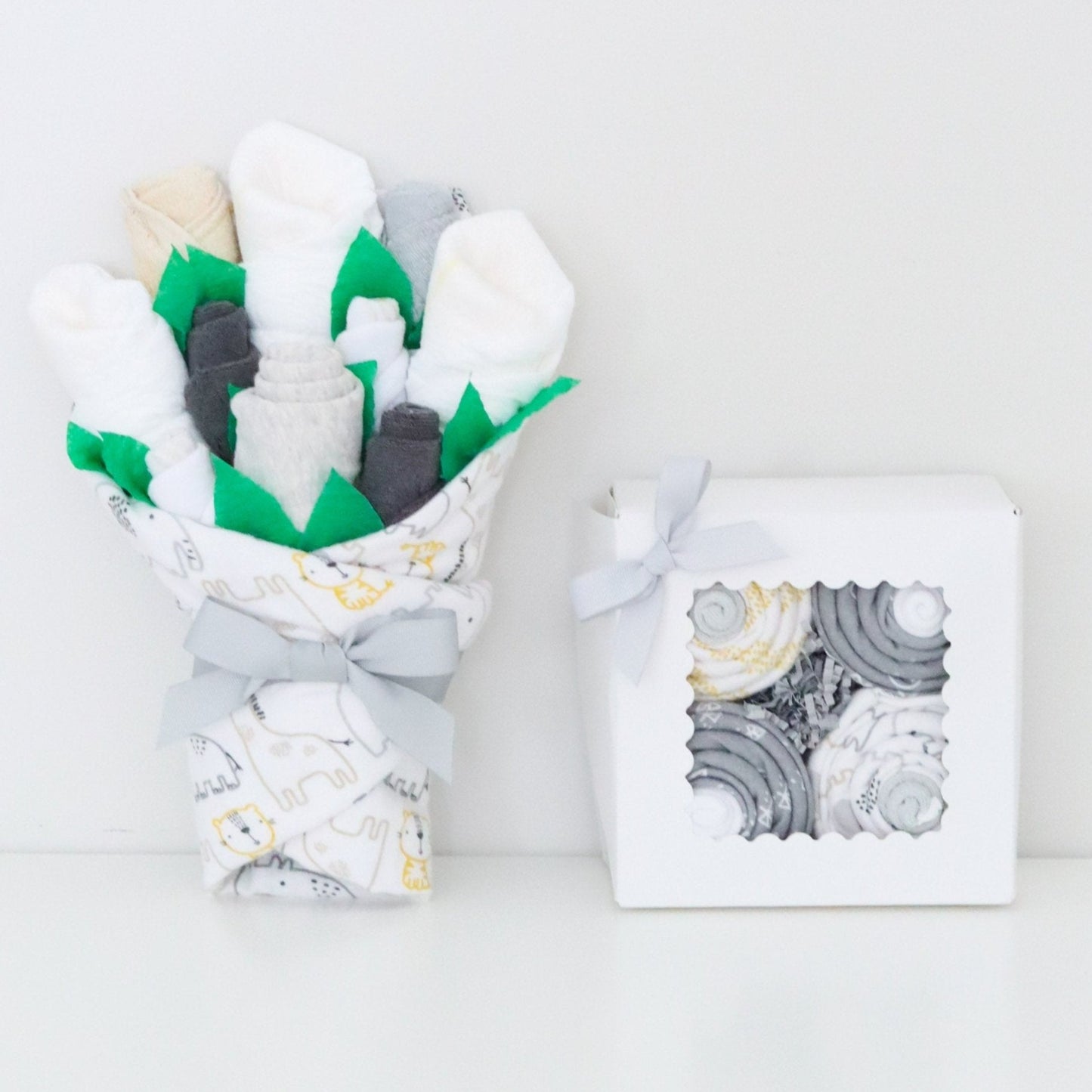 Neutral Jungle Baby Gift Set - Baby Blossom Company