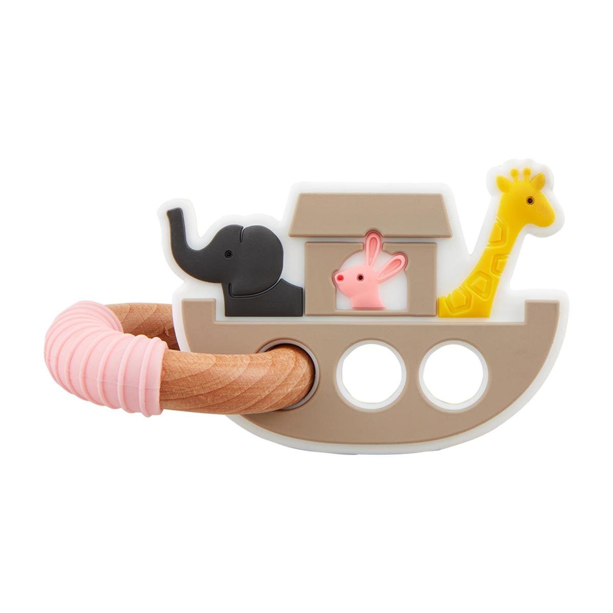 Noah's Ark Silicone Teether - Baby Blossom Company