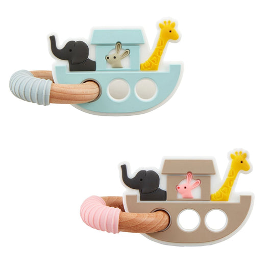 Noah's Ark Silicone Teether - Baby Blossom Company