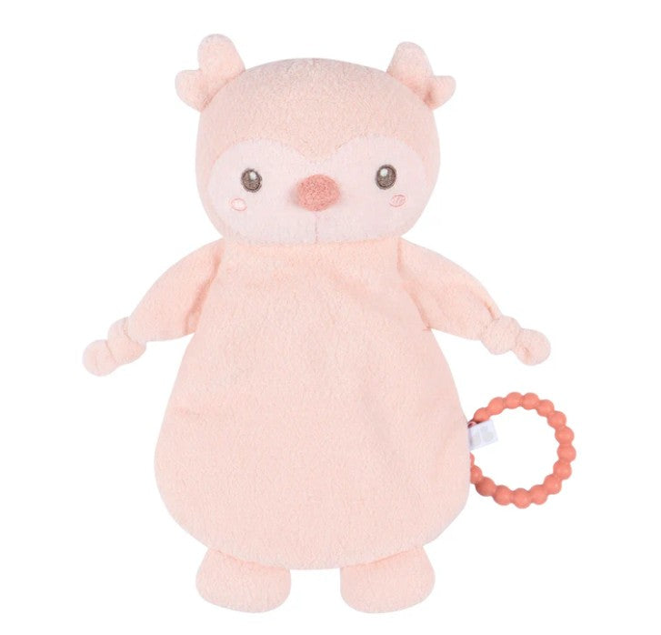 Pink Owl Security Blanket