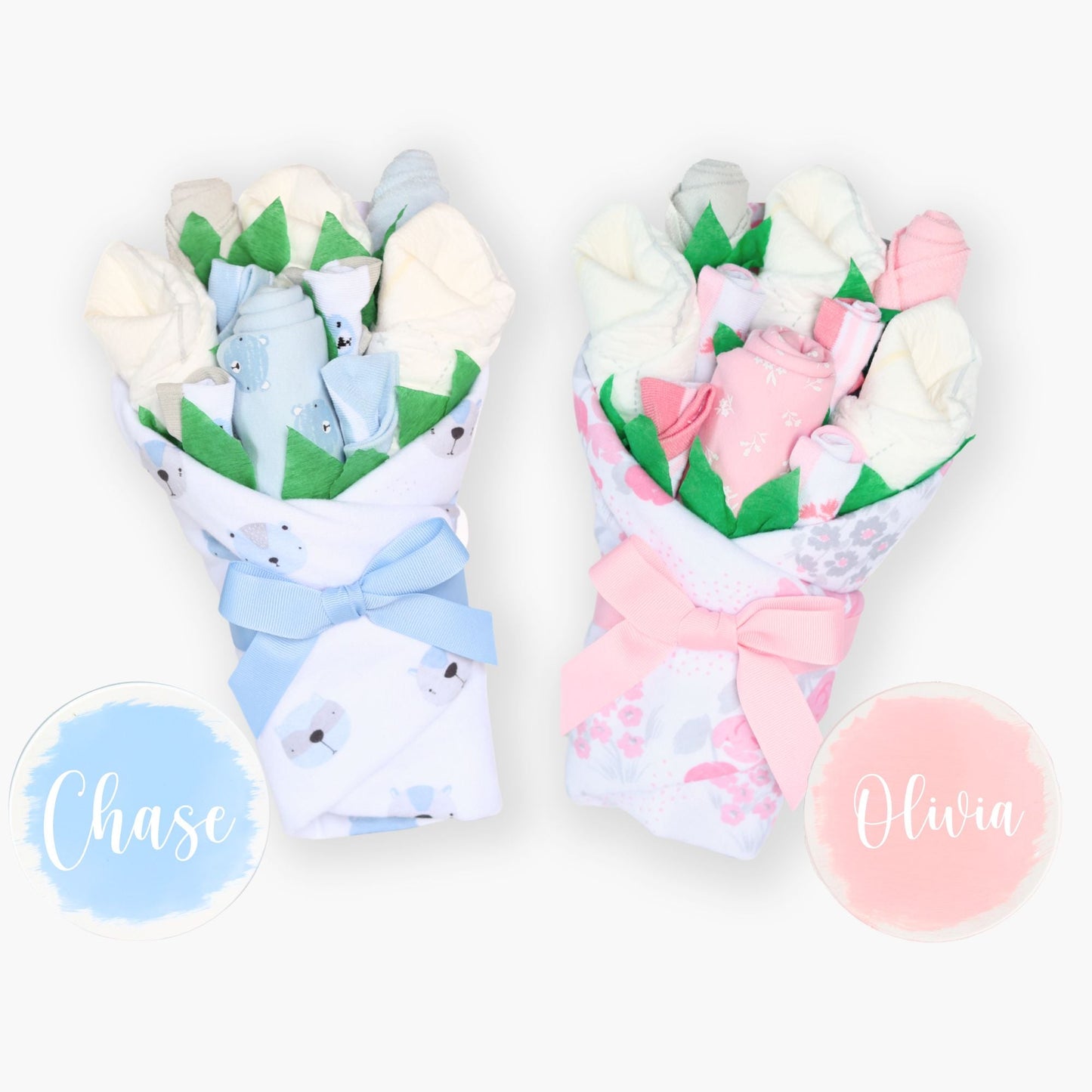 Personalized Twin Baby Gift Set - Baby Blossom Company