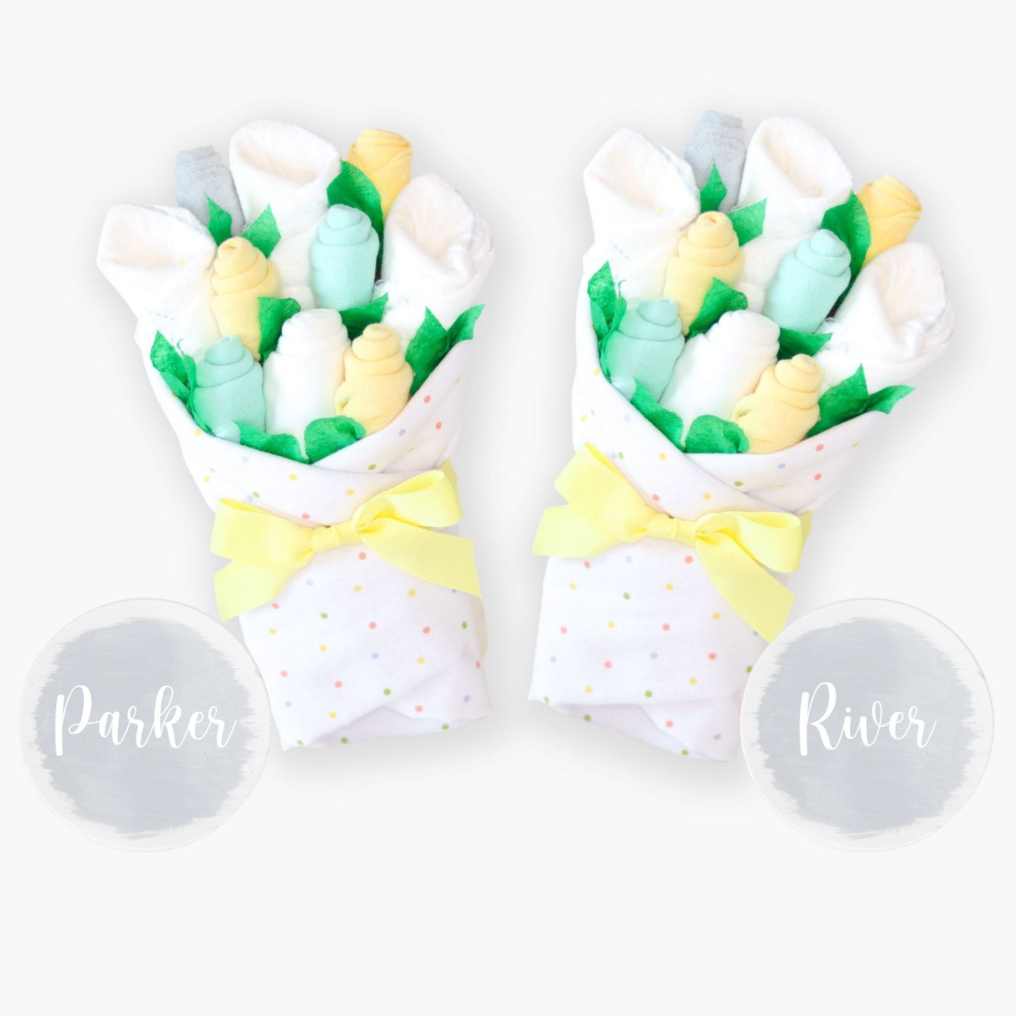 Personalized Twin Baby Gift Set - Baby Blossom Company
