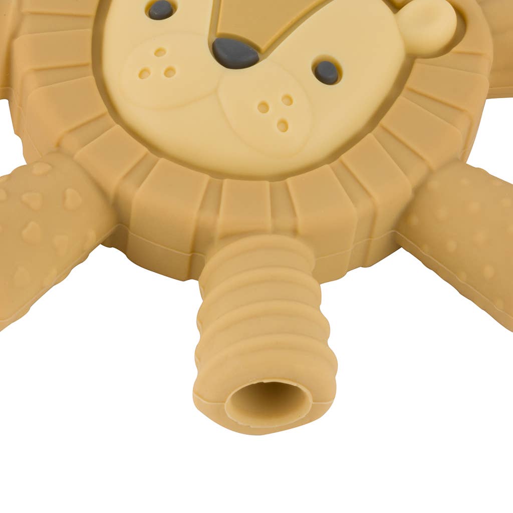 Ritzy Teether™ Baby Molar Teether: Lion - Baby Blossom Company
