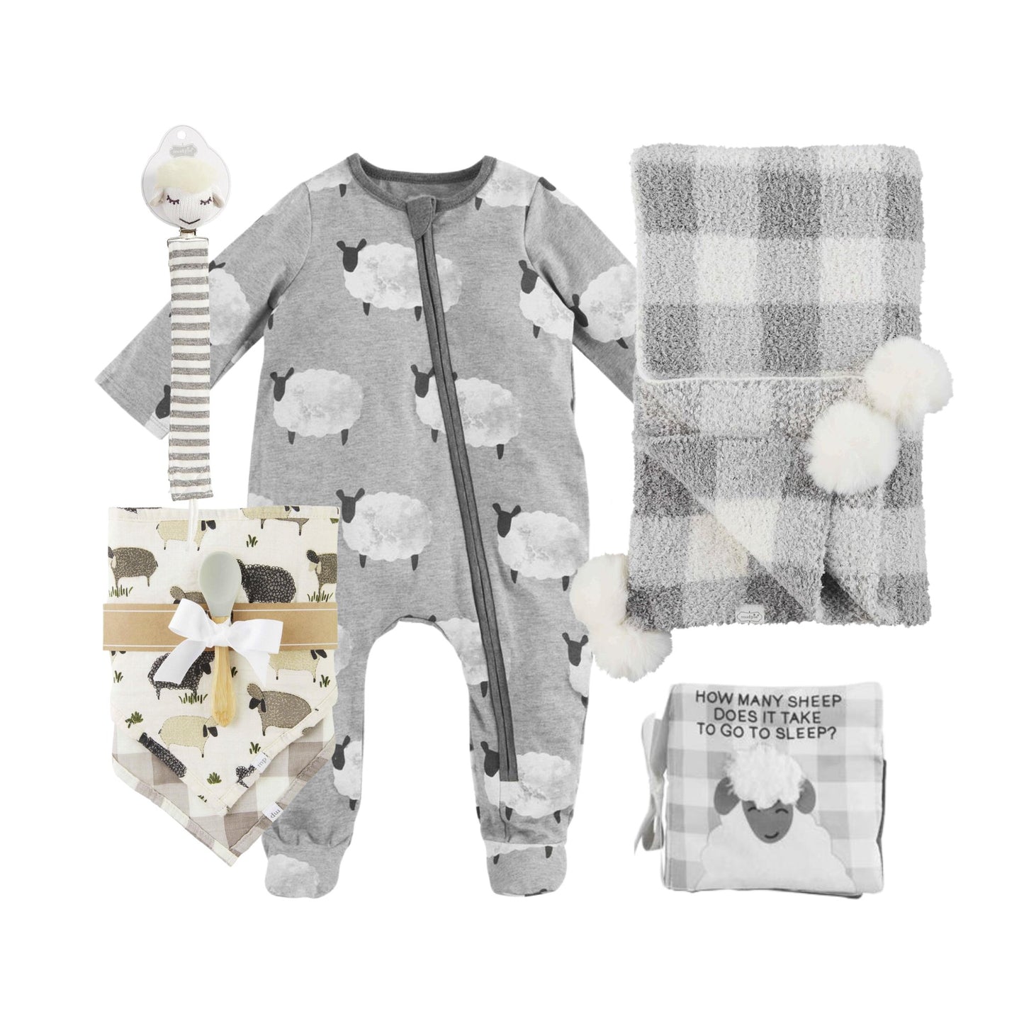 Sheep Baby Gift Bundle - Baby Blossom Company