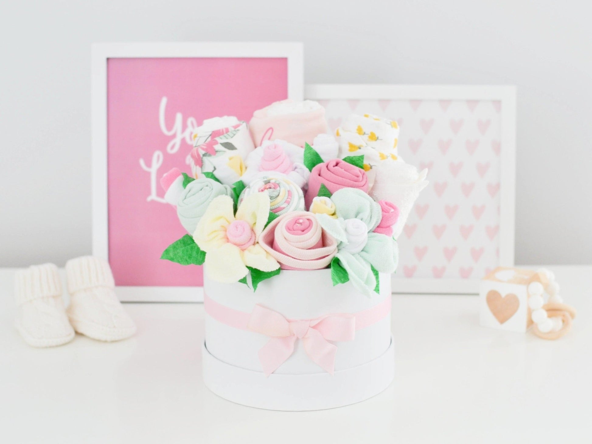 Spring Meadow Baby Gift Box Bouquets - Baby Blossom Company