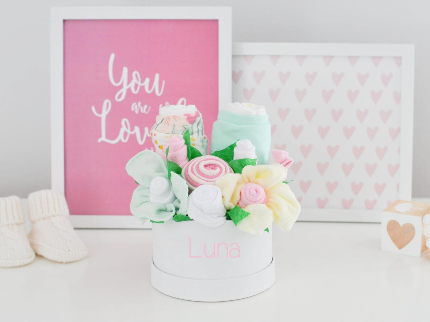 Spring Meadow Baby Gift Box Bouquets - Baby Blossom Company