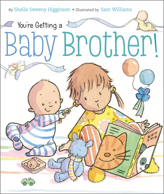 You're Getting a Baby Brother! Book - Baby Blossom Company