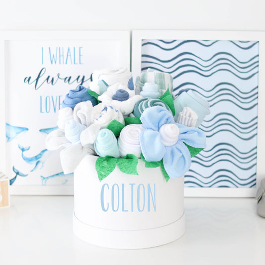 Sleepy Tides Baby Gift Box Bouquet Collection