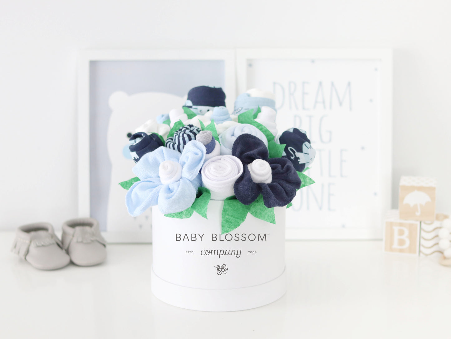 Little Boy Blue Baby Gift Basket Collection