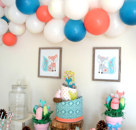 Woodland "Fiona Fox" Baby Shower - Baby Blossom Company