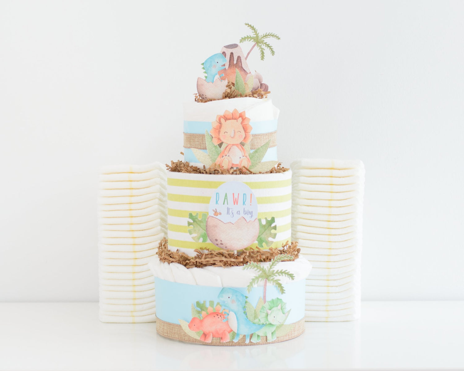 Diaper Cakes for Boys - Baby Blossom Company