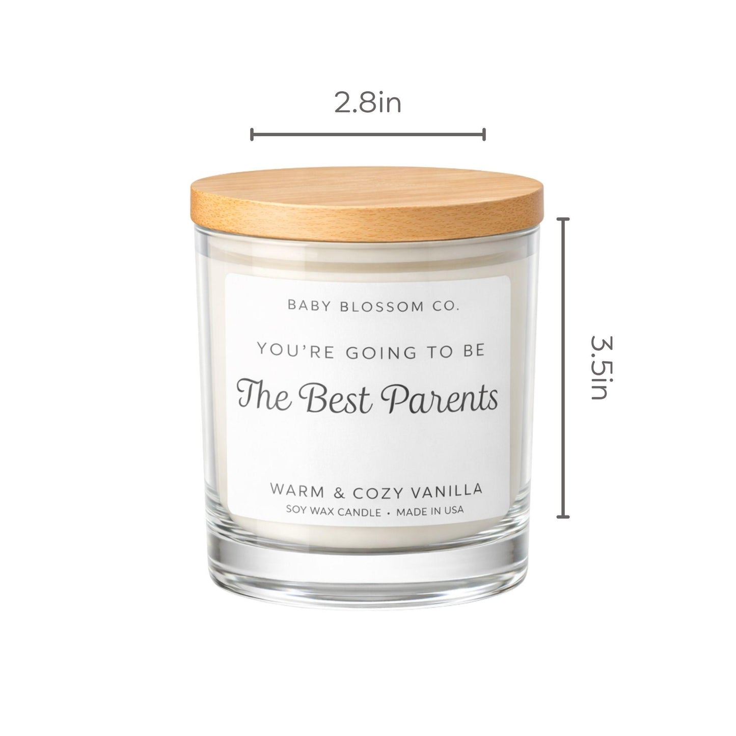 Best Parents Candle