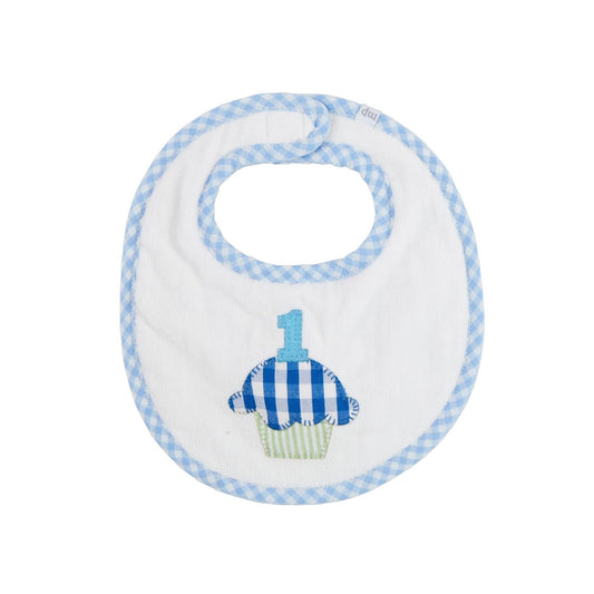 Musical Birthday Bib - Blue