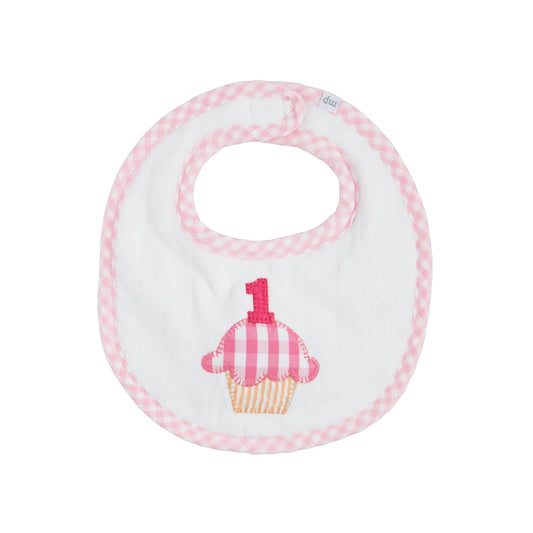 Musical Birthday Bib - Pink