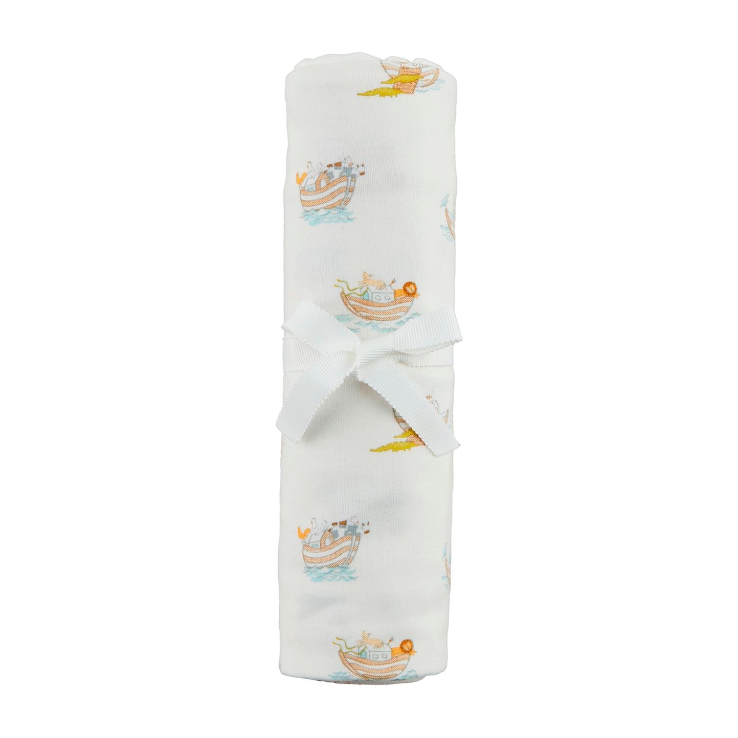 Noah's Ark Stretch Swaddle Blanket