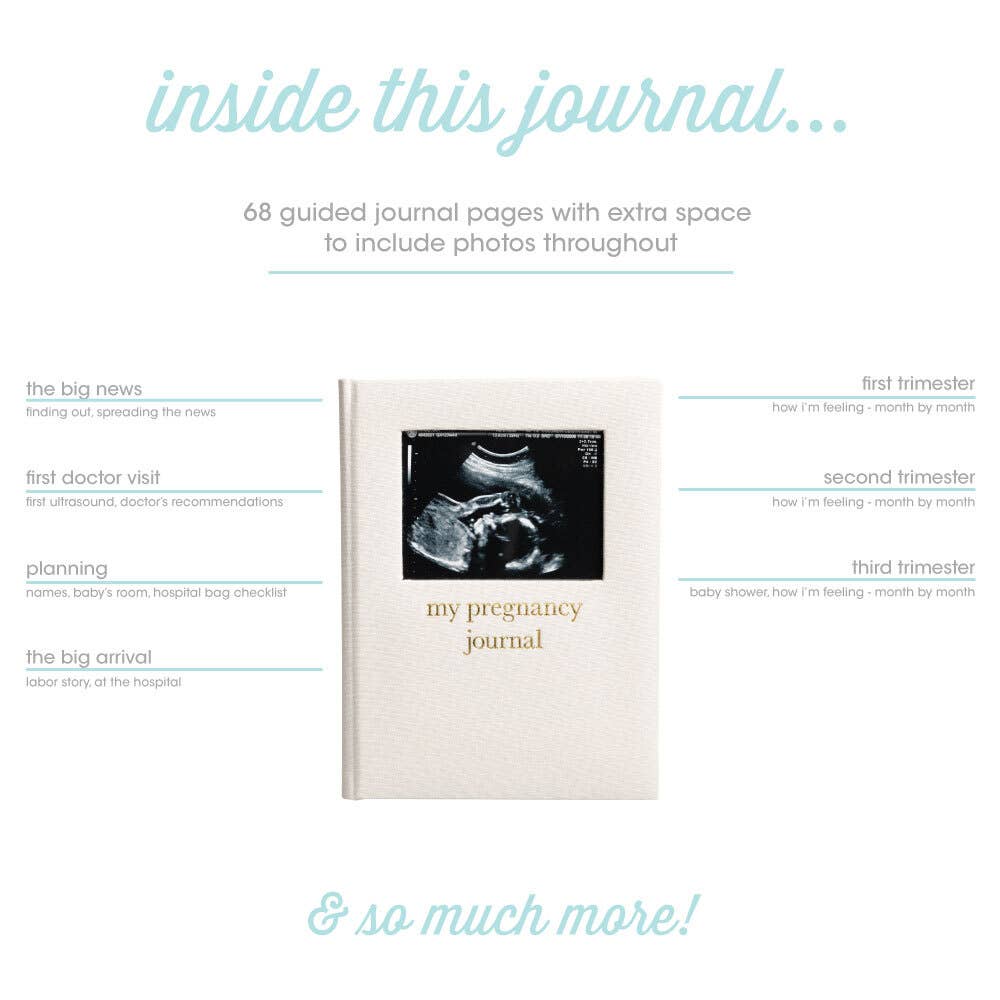 Linen Pregnancy Journal