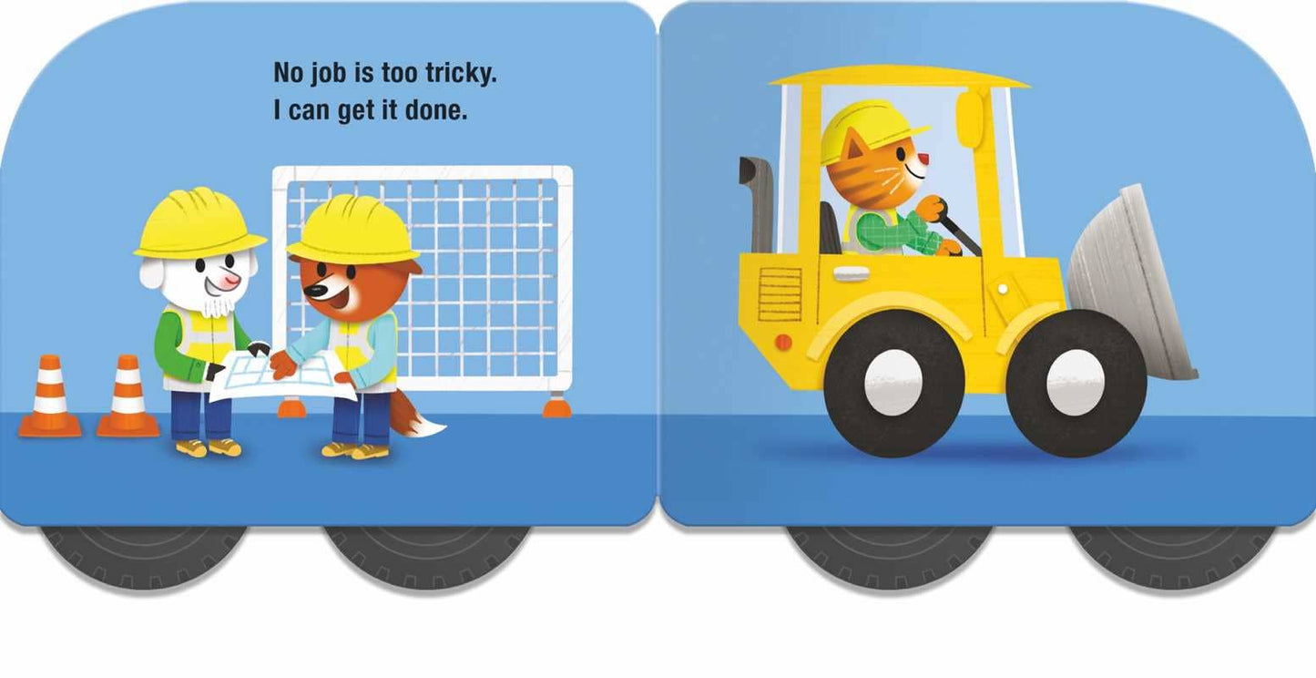 Speedy Wheels - Bulldozer Board Book