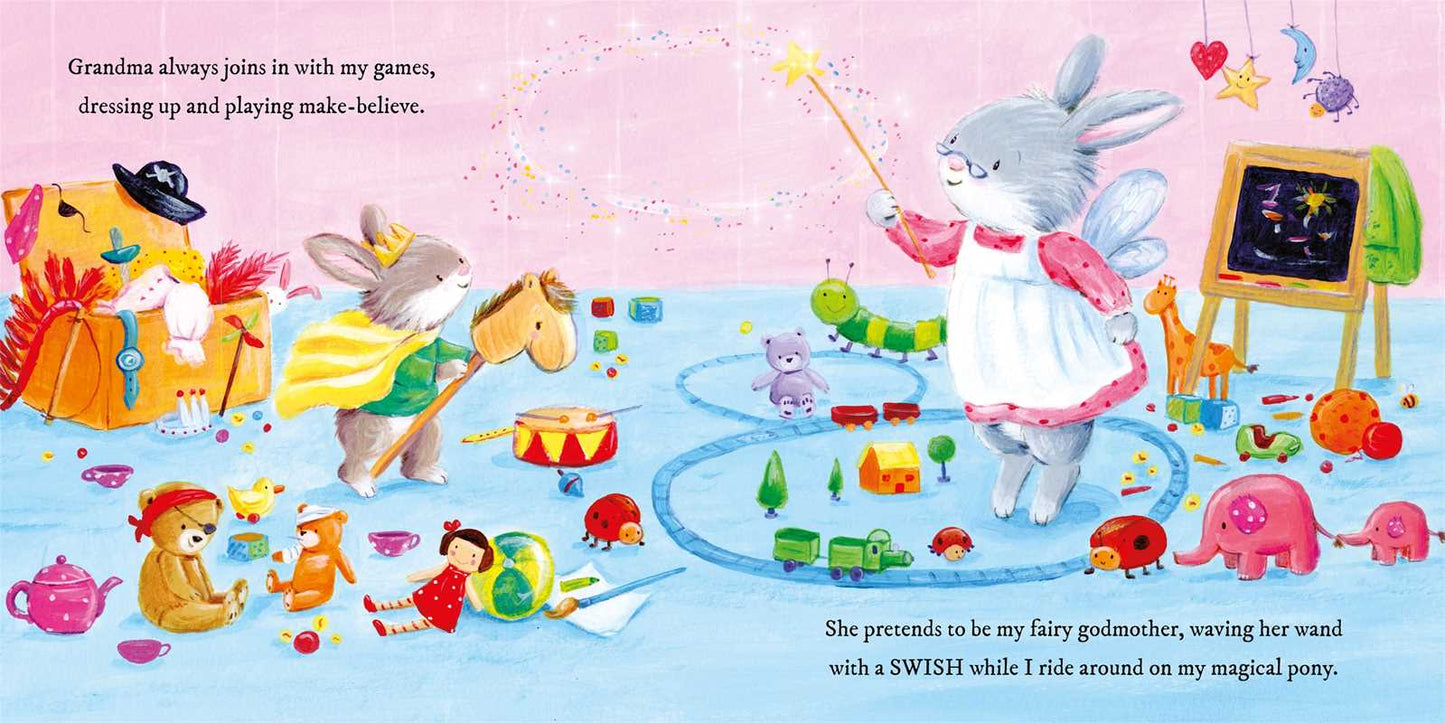 Grandma Loves Me Board Book