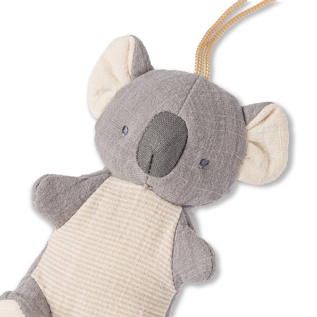 Bitzy Pal Pacifier & Plush: Bow