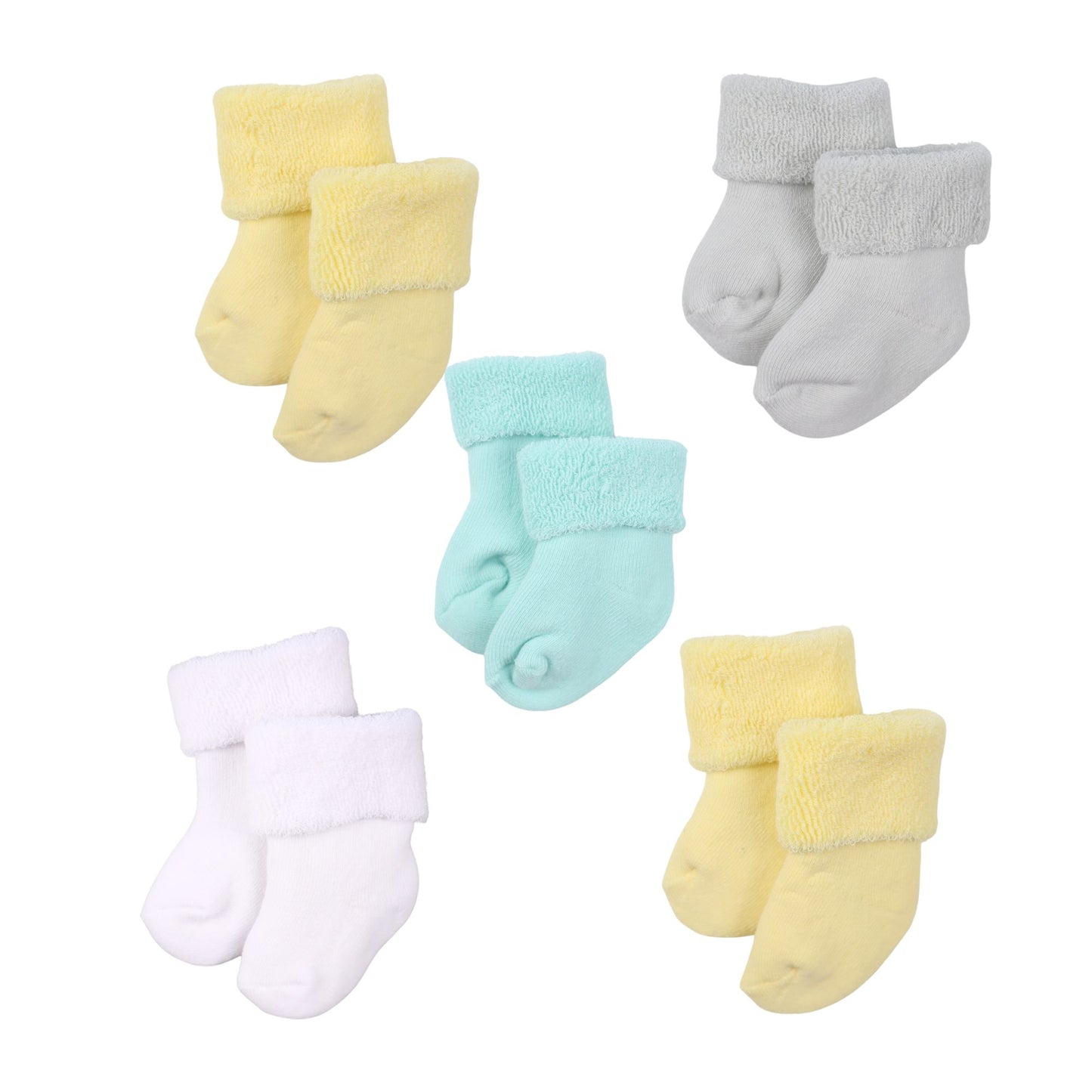 baby blossom gender neutral infant sock pack