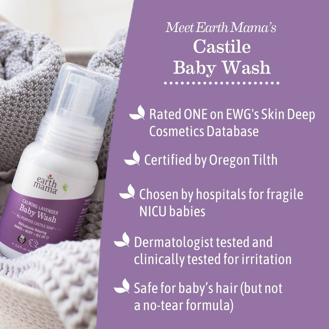 Calming Lavender Castile Baby Wash