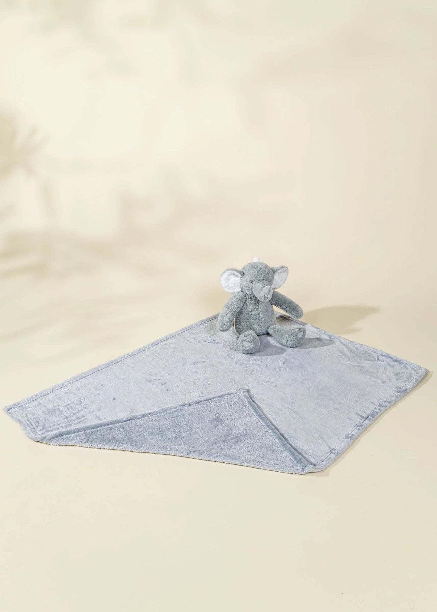 Elephant Plush & Snuggling Blanket Set