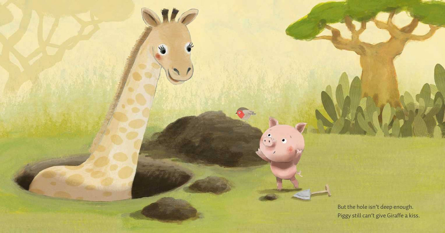 Kiss for Giraffe Board Book