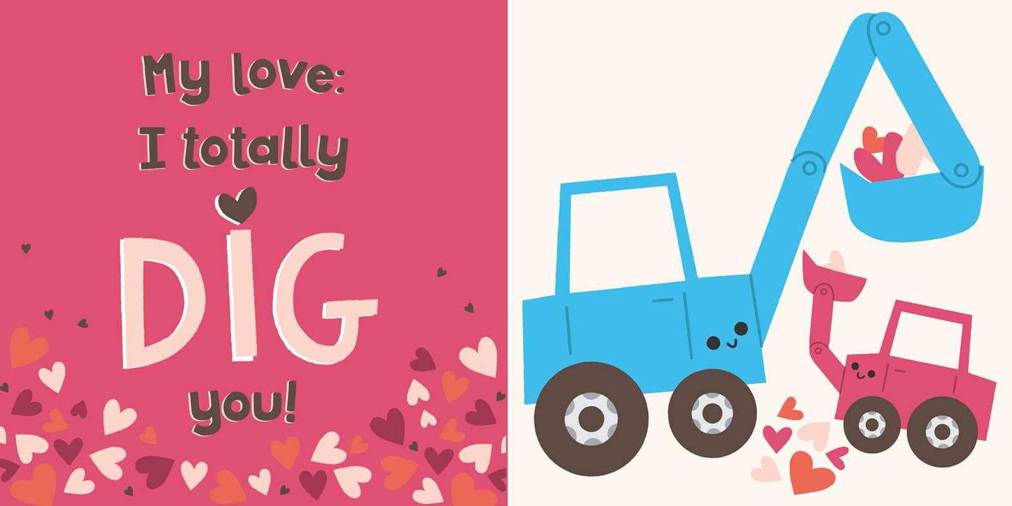 I Wheelie Love You Board Book