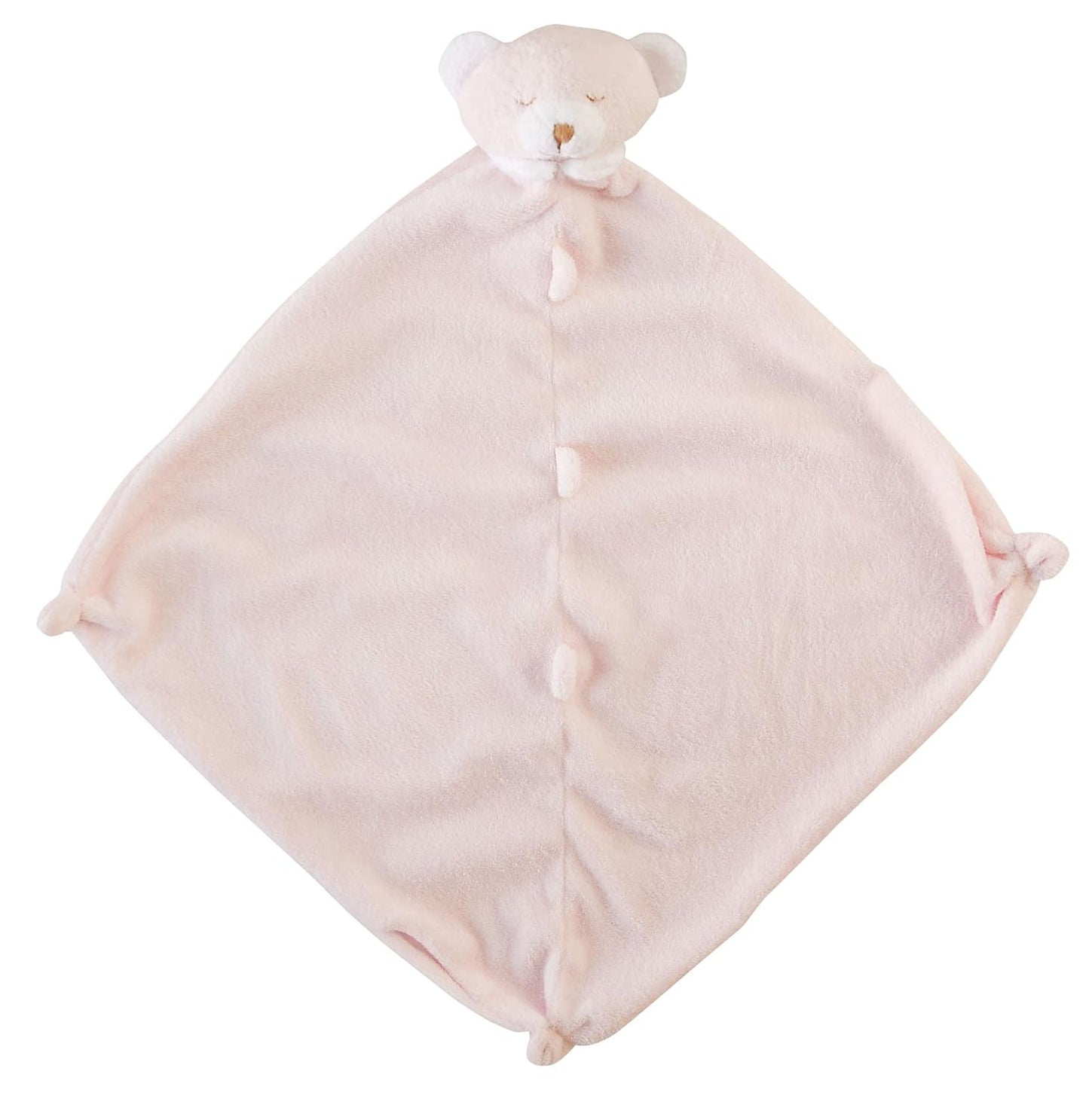 Pink Bear Blankie Lovey