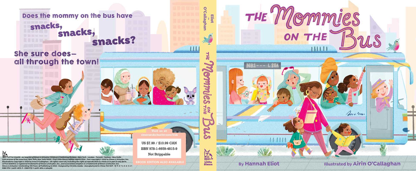 Mommies on the Bus Board Book