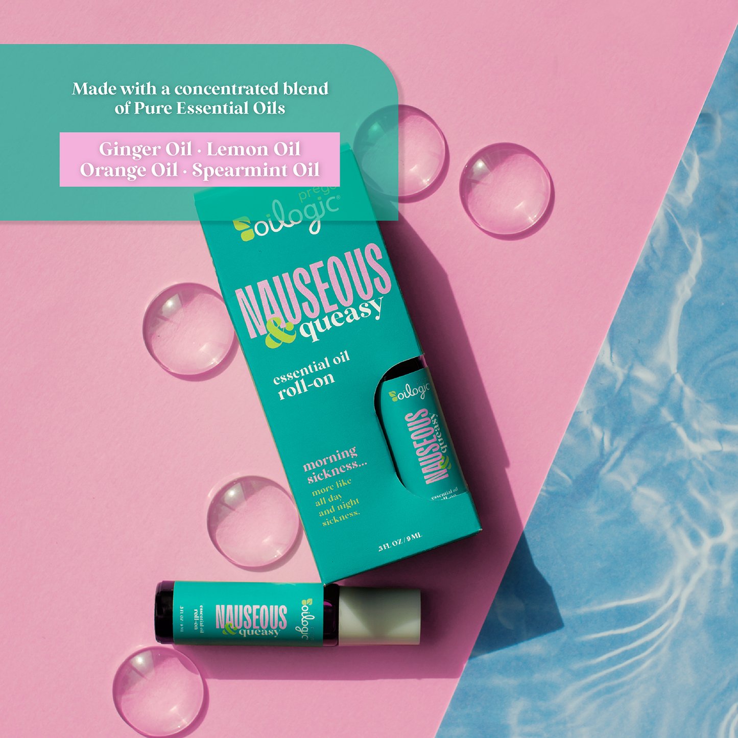 Prego Nausea Essential Oil Roll-On