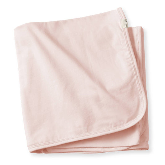 Cotton Swaddle Baby Blanket: Blush